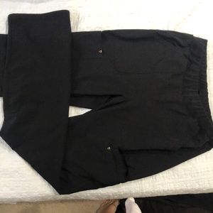 Black scrub pant
